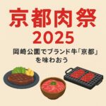 【イベント紹介】京都・岡崎公園で開催!京都肉祭2025|ブランド牛「京都肉」を堪能しよう